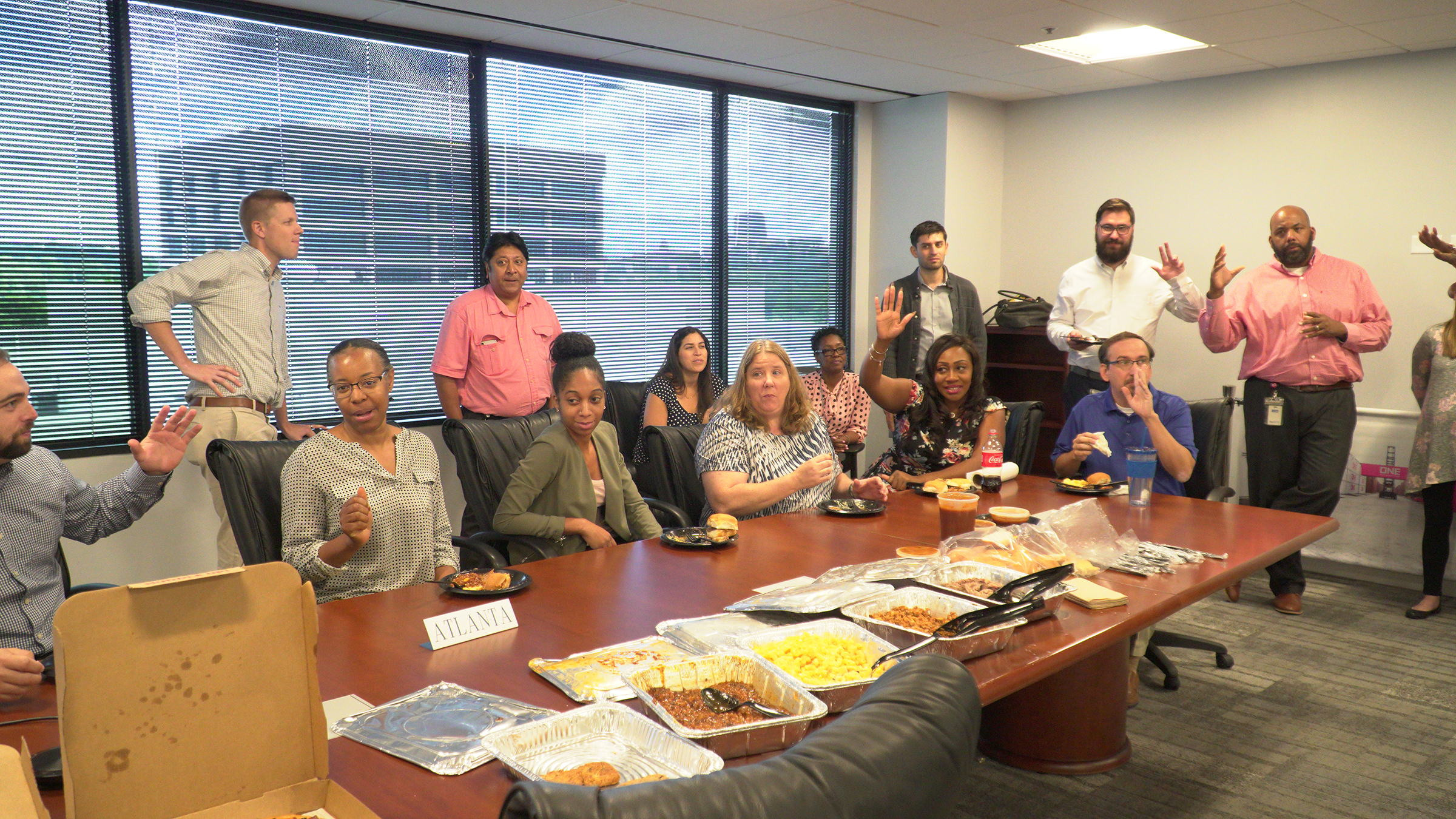 Shaw Shake Office Party