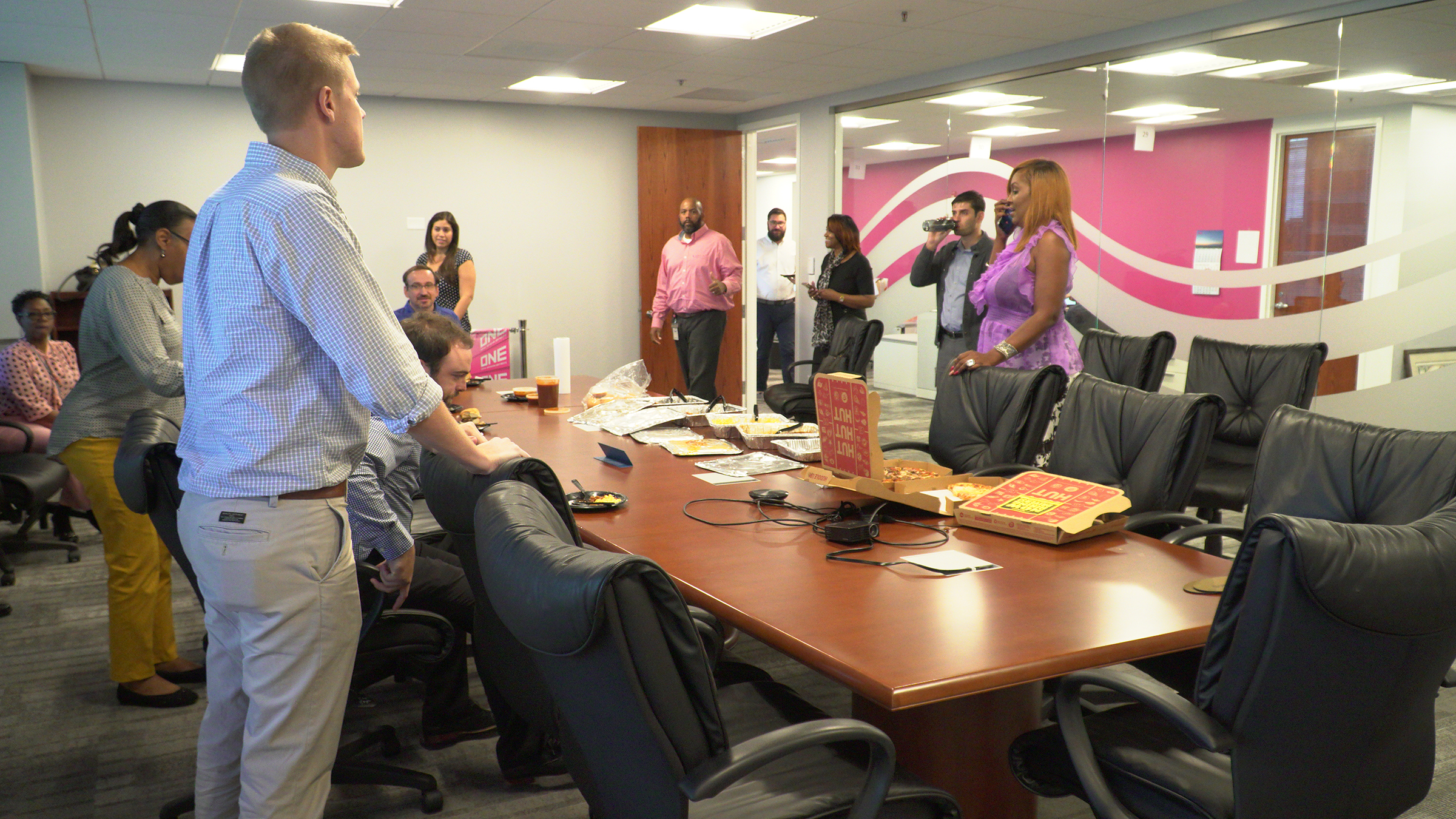 Shaw Shake Office Party