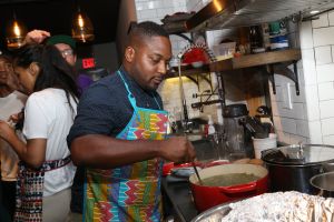 Soul Train Soul Food Vegan Dinner Party Hosted By Erykah Badu With Chef Bryant Terry