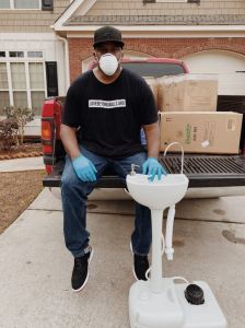 Lecrae Brings Portable Handwashing Stations to Homeless in ATL Metro Area