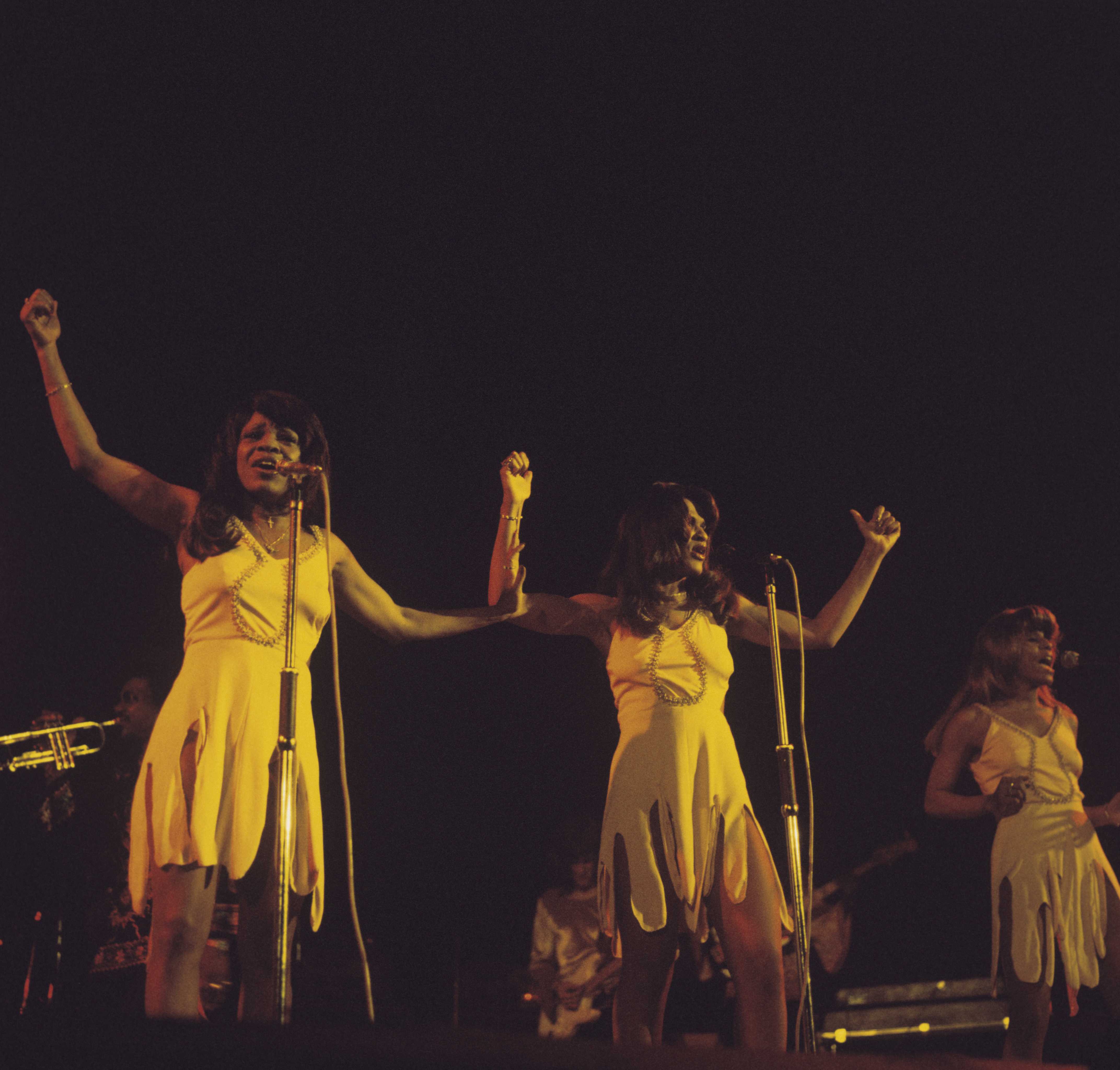 The Ikettes Perform On Stage