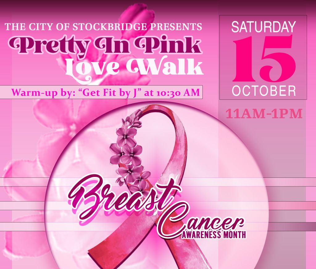 City of Stockbridge Presents: Pretty In Pink Love Walk 2022